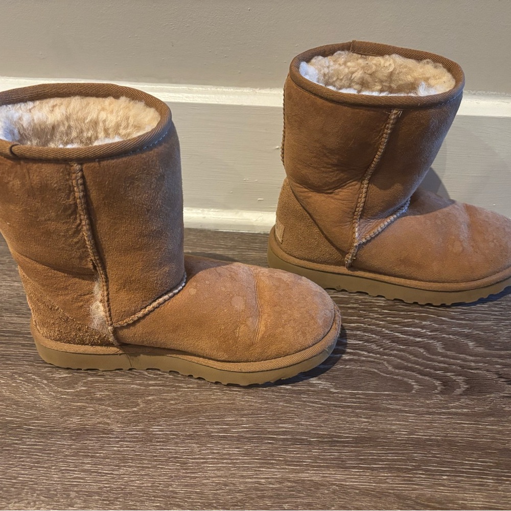 Ugg boots with tear